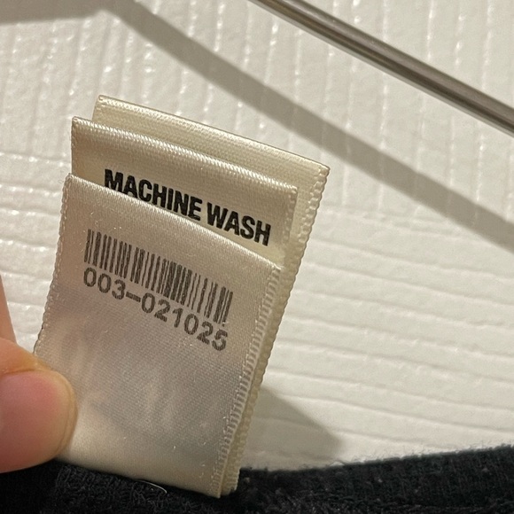 Chrome Hearts Waffle Knit Black Tee - Picture 9 of 10